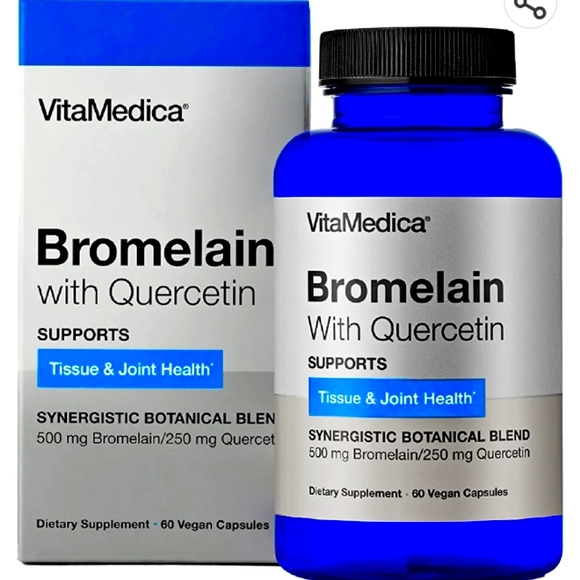 VitaMedica Skincare Vitamedica Bromelain With Quercetin 6 Vegan